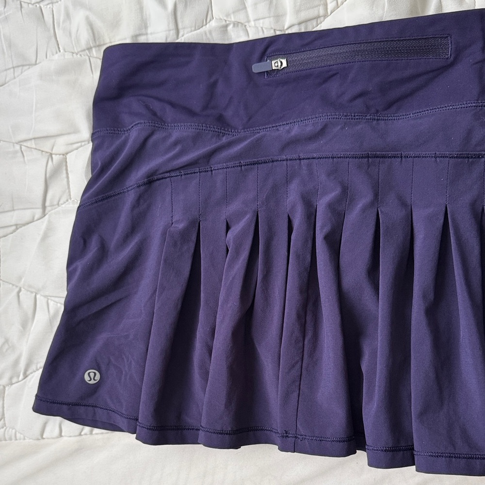 lululemon athletica Deep Purple Mini Skirt